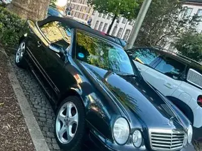 Używany Mercedes CLK200 Avantgarde 163 KM (119 kW) 2003 Czarny Kabriolet