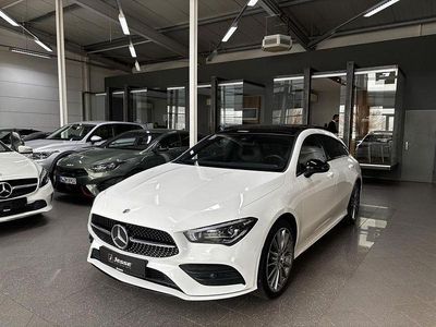 Gebraucht Mercedes CLA250e Shooting Brake AMG line 160 PS (117 kW) 2021 Weiß Kombi
