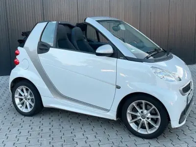 Usata Smart ForTwo Cabrio Passion 71 CV (52 kW) 2012 Bianco Cabrio