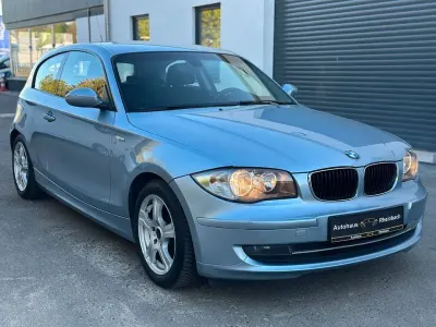 Usata BMW 118 Advantage 143 CV (105 kW) 2008 Blu Utilitaria