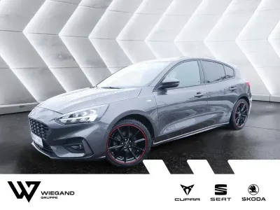 Brugt Ford Focus ST-Line 125 HK (91 kW) 2021 Grå Sedan