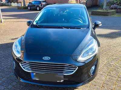 Schwarz Gebraucht 2020 Ford Fiesta Titanium Kleinwagen | 11.150 € (Fairer Preis)