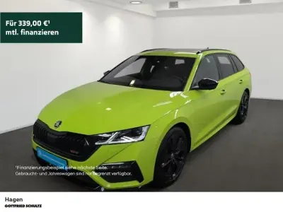 Gebraucht Skoda Octavia RS 200 PS (147 kW) 2024 Gruen Kombi