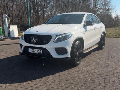 Gebraucht Mercedes GLE450 AMG 367 PS (269 kW) 2016 Weiß Coupé