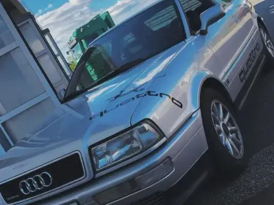 Gebraucht Audi Coupé 150 PS (110 kW) 1994 Silber Coupé