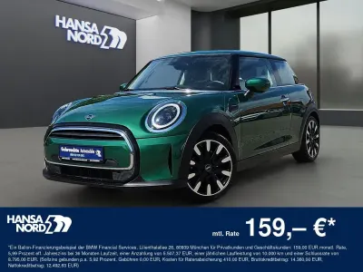 Gebraucht Mini ONE 102 PS (75 kW) 2022 Grün / british racing green (metallic) Kleinwagen