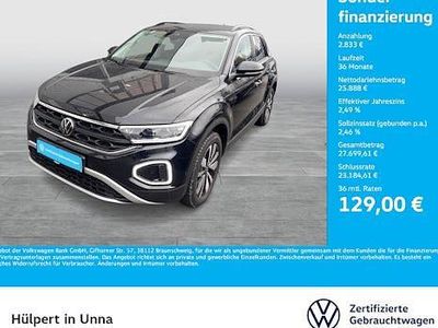 Schwarz Gebraucht 2025 VW T-Roc Goal SUV | 28.721 € (Guter Preis)
