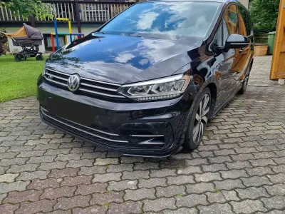 Gebraucht VW Touran IQ Drive 150 PS (110 kW) 2019 Schwarz Van / Kleinbus