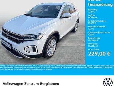 Second-hand VW T-Roc Style 150 CP (110 kW) 2024 Alb SUV