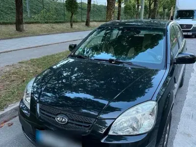 Gebraucht Kia Rio Base 97 PS (71 kW) 2008 Schwarz Limousine