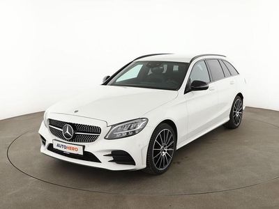 Gebraucht Mercedes C180 AMG line 156 PS (114 kW) 2021 Weiß Kombi