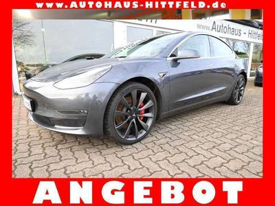 gebraucht Tesla Model 3 Performance Leder Pano 20Zoll 1.Hand