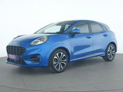Gebraucht Ford Puma ST-Line X 125 PS (91 kW) 2022 Dynamic blau SUV