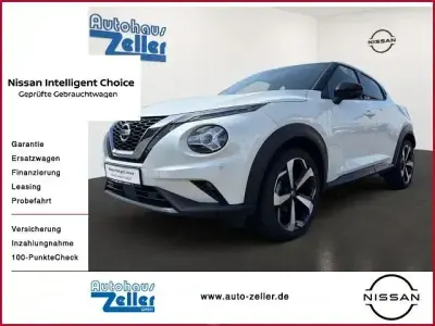 Second-hand Nissan Juke Tekna 117 CP (86 kW) 2020 Alb SUV