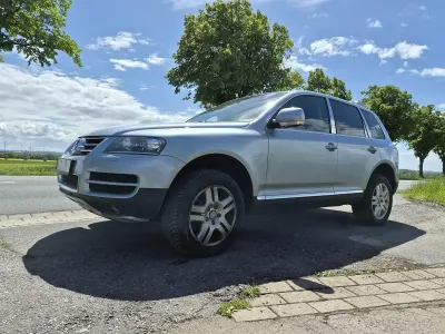 Gebraucht VW Touareg 241 PS (177 kW) 2005 Blau SUV