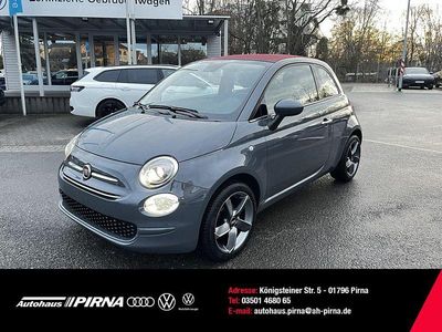 Gebraucht Fiat 500 Lounge 69 PS (50 kW) 2018 Grau Cabrio