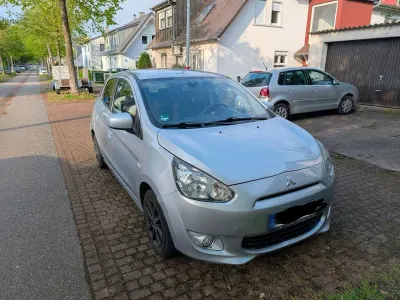 Usata Mitsubishi Space Star Diamant Edition 80 CV (58 kW) 2016 Grigio Utilitaria
