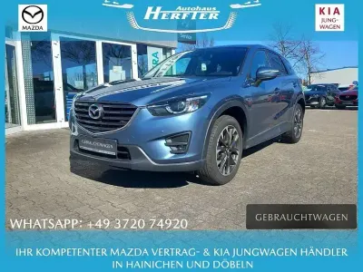 Brugt Mazda CX-5 192 HK (141 kW) 2017 Blå SUV