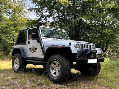 Second-hand Jeep Wrangler Rubicon 174 CP (127 kW) 2003 Argintiu SUV