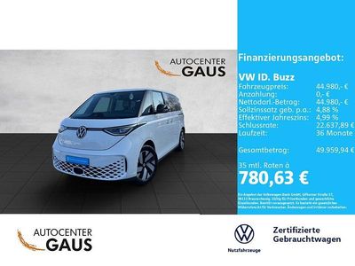 Weiß Gebraucht 2022 VW ID. Buzz Pro Van / Kleinbus | 44.980 € (Teuer)