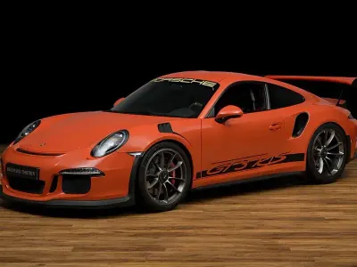 Brugt Porsche 911 GT3 RS 500 HK (367 kW) 2016 Orange Coupe