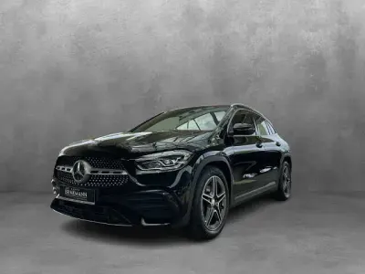 Gebraucht Mercedes GLA200 AMG line 163 PS (119 kW) 2020 Unilack nachtschwarz SUV