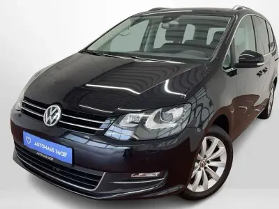 Gebraucht VW Sharan Highline 150 PS (110 kW) 2018 Schwarz Van / Kleinbus