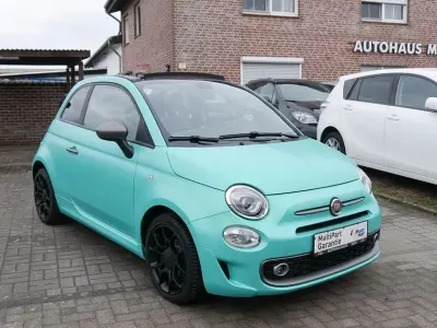 Używany Fiat 500C S 86 KM (63 kW) 2017 Niebieski Kabriolet