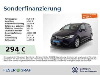 Gebraucht VW Touran R-line 150 PS (110 kW) 2025 Atlantik blue metallic Van / Kleinbus