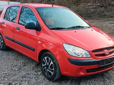Gebraucht Hyundai Getz 66 PS (48 kW) 2008 Rot Kleinwagen