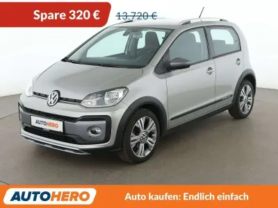 Gebraucht VW cross up! 75 PS (55 kW) 2019 Silber Kleinwagen