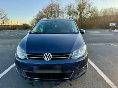 Gebraucht VW Sharan 140 PS (102 kW) 2012 Blau Van / Kleinbus