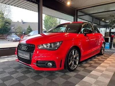 Brugt Audi A1 Attraction 122 HK (89 kW) 2014 Rød Hatchback