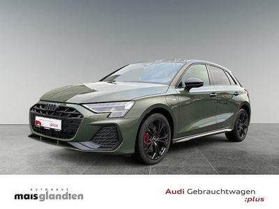 Distriktgrün metallic Gebraucht 2025 Audi A3 Sportback e-tron S-Line Kleinwagen | 42.880 €