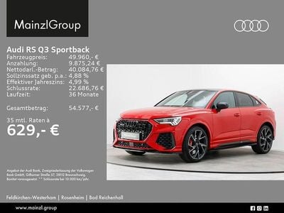 Gebraucht Audi RS Q3 Sportback Ambiente 400 PS (294 kW) 2022 Rot SUV