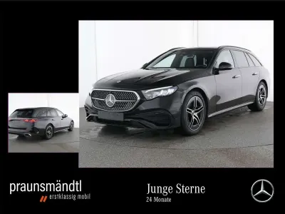 Gebraucht Mercedes E220 AMG 197 PS (144 kW) 2025 Lack obsidianschwarz Kombi
