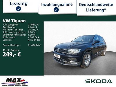 Usata VW Tiguan Highline 150 CV (110 kW) 2017 Nero SUV