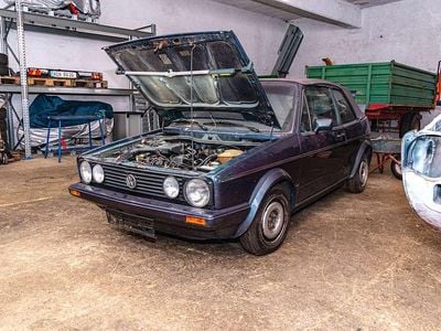Gebraucht VW Golf Cabriolet Karmann 75 PS (55 kW) 1988 Blau Cabrio
