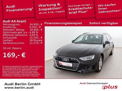 Brillantschwarz Gebraucht 2022 Audi A4 Kombi | 26.900 € (Fairer Preis)