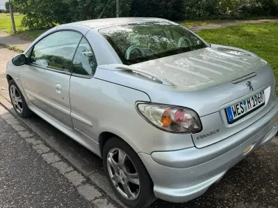 Occasion Peugeot 206 CC 109 PK (80 kW) 2007 Zilver Cabriolet