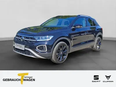 Gebraucht VW T-Roc Style 150 PS (110 kW) 2022 Schwarz SUV