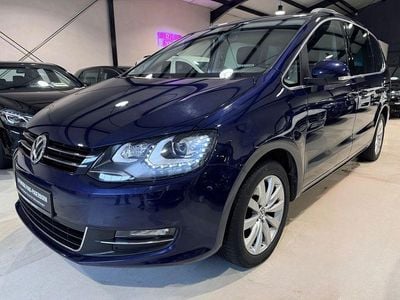 Gebraucht VW Sharan Highline 150 PS (110 kW) 2018 Blau Van / Kleinbus
