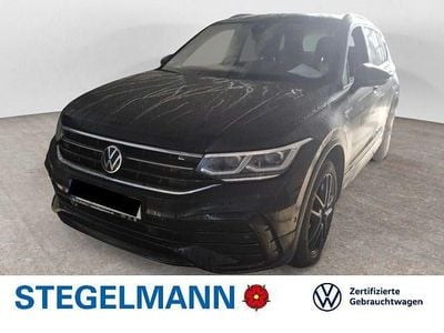 Deep black perleffekt Gebraucht 2023 VW Tiguan Allspace R-line SUV | 33.190 € (Fairer Preis)