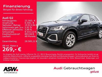 Gebraucht Audi Q2 Advanced Plus 116 PS (85 kW) 2025 Manhattangrau metallic SUV
