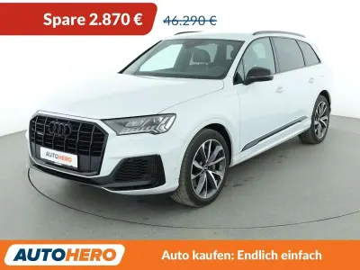 Gebraucht Audi Q7 S-Line 381 PS (280 kW) 2021 Gletscherweiss SUV