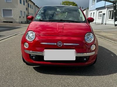 gebraucht Fiat 500 neuwertig mit Panoramaglasdach