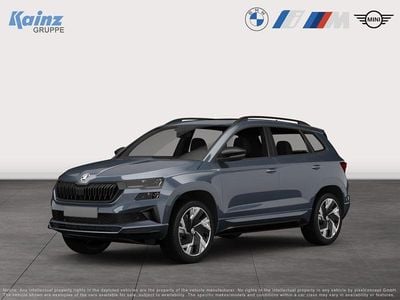 Grau Gebraucht 2022 Skoda Karoq SportLine SUV | 30.990 € (Guter Preis)