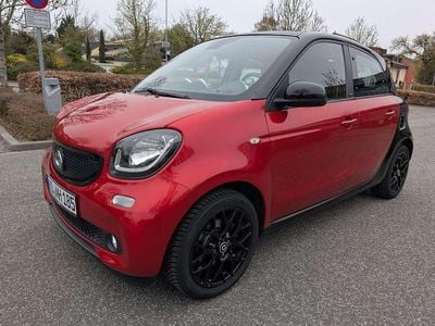 Begagnad Smart ForFour Prime 71 HK (52 kW) 2015 Röd Halvkombi
