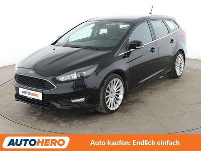 Usata Ford Focus Cool & Connect 125 CV (91 kW) 2017 Nero Station wagon