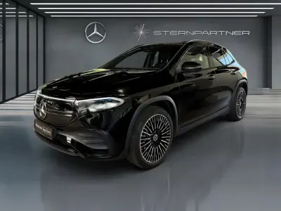 Gebraucht Mercedes EQA350 AMG 214 kW (292 PS) 2023 Metalliclack kosmosschwarz SUV